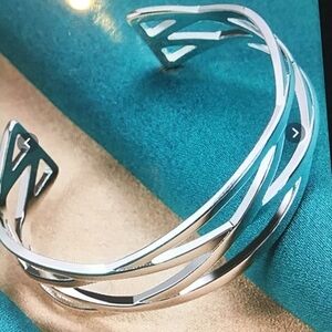 925 S/S Chic Open Cuff Bracelet